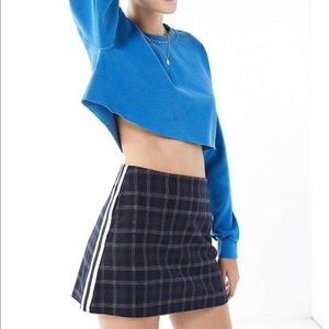 (Worn once) Urban Outfitters Plaid Stripe Skirt
